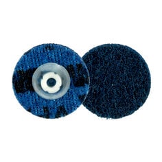Scotch-Brite™ Roloc™ Precision Surface Conditioning Disc, PN-DS, Very
Fine, TS, 1-1/2 in, 50/Carton, 200 ea/Case, Dispenser Pack