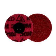 Scotch-Brite™ Roloc™ Precision Surface Conditioning Disc, PN-DS, Medium,
TS, 3 in, 25/Carton, 100 ea/Case, Dispenser Pack