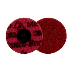 Scotch-Brite™ Roloc™ Precision Surface Conditioning Disc, PN-DR, Medium, TR, 3 in, 1000 ea/Case, Bulk