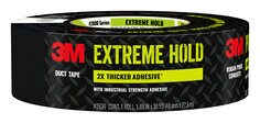 3M™ Extreme Hold Duct Tape 2830-B, 1.88 in x 30 yd (48 mm x 27.4 m), 9 rolls/case