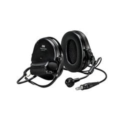 3M™ PELTOR™ SwatTac VI NIB Headset MT20H682BB-47N SVS, Single DL, Black, Backband, 915 MHz, 10 ea/Case
