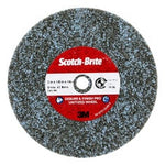 Scotch-Brite™ Deburr & Finish Pro Unitized Wheel, DP-UW, 9C Extra
Coarse+, 3 in x 1/8 in x 1/4 in, 40 ea/Case