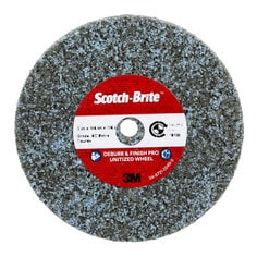 Scotch-Brite™ Deburr & Finish Pro Unitized Wheel, DP-UW, 9C Extra
Coarse+, 3 in x 1/4 in x 1/4 in, 40 ea/Case