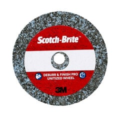 Scotch-Brite™ Deburr & Finish Pro Unitized Wheel, DP-UW, 9C Extra
Coarse+, 1 in x 1 in x 3/16 in, 50 ea/Case
