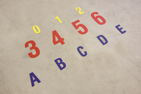 4" DS Supreme Numbers/Letters